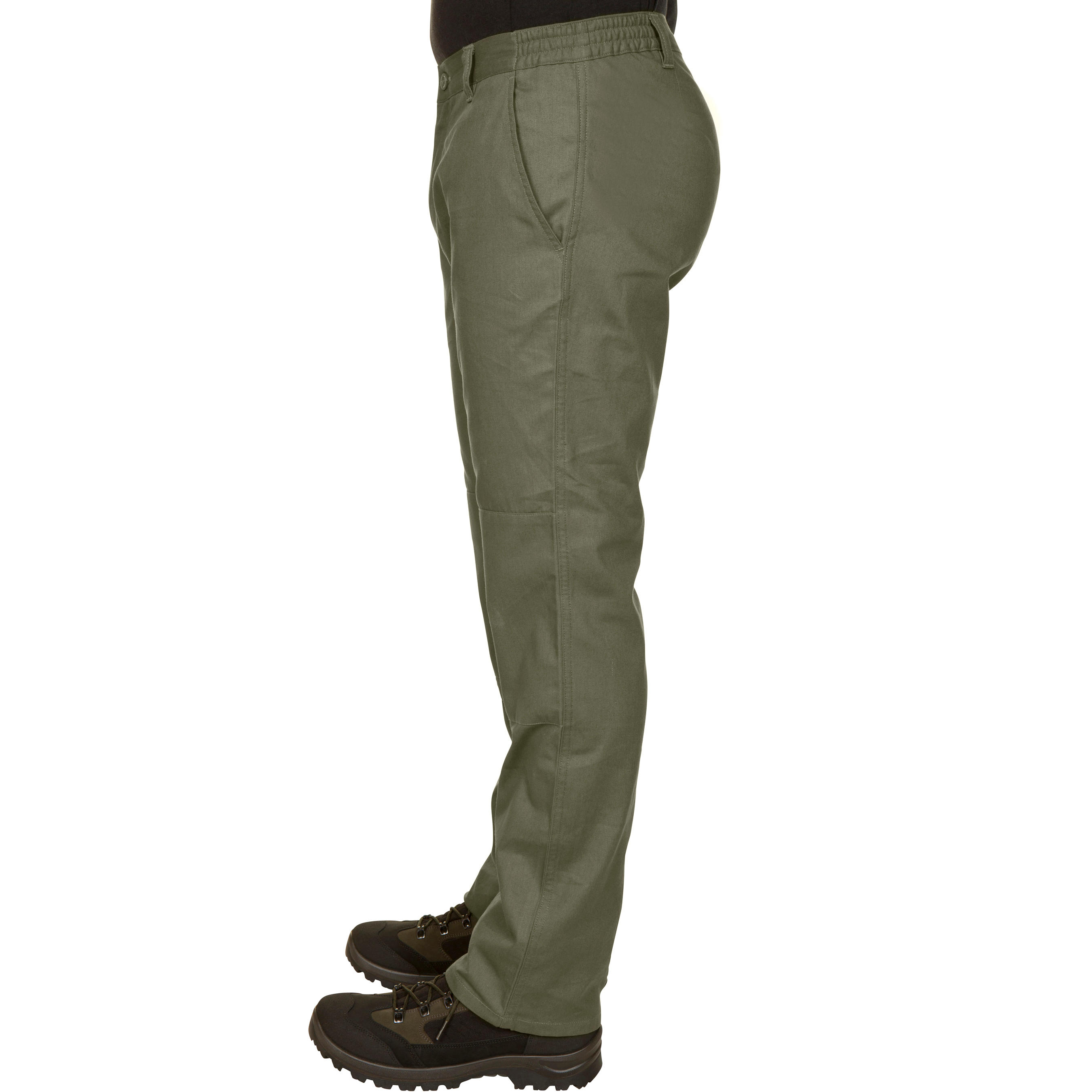STEPPE 100 hunting pants - green - SOLOGNAC