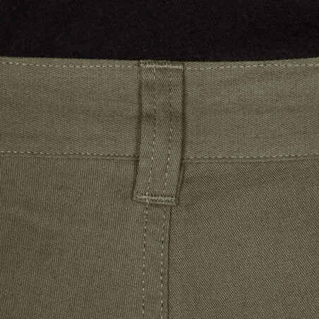 STEPPE 100 hunting trousers - green - Solognac