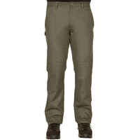 Pantalón De Caza Hombre Solognac Steppe 100 Verde Multibolsillos