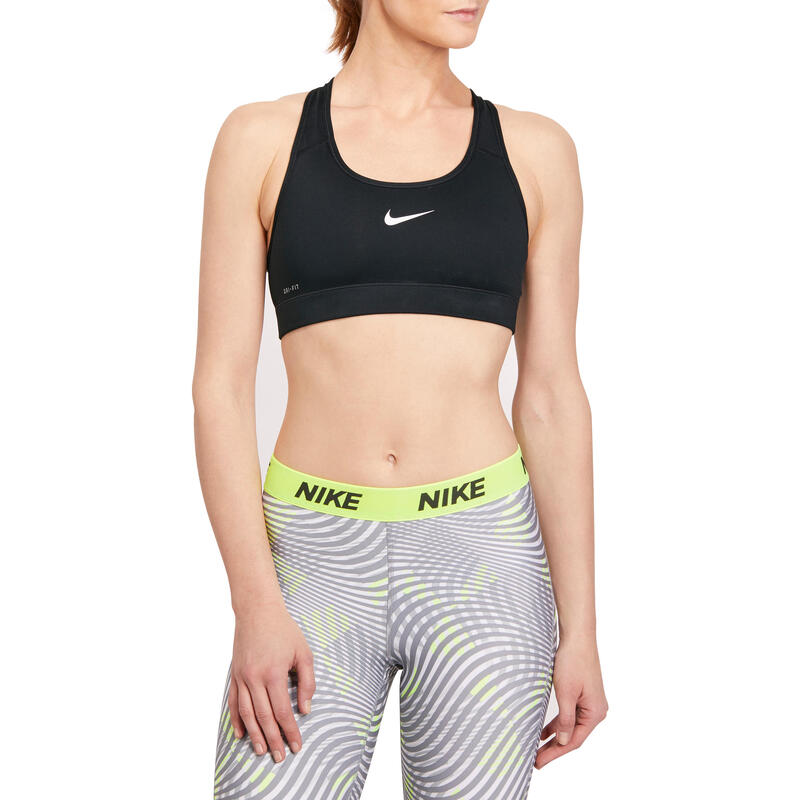 Top Sujetador Deportivo Cardio Fitness Nike mujer negro