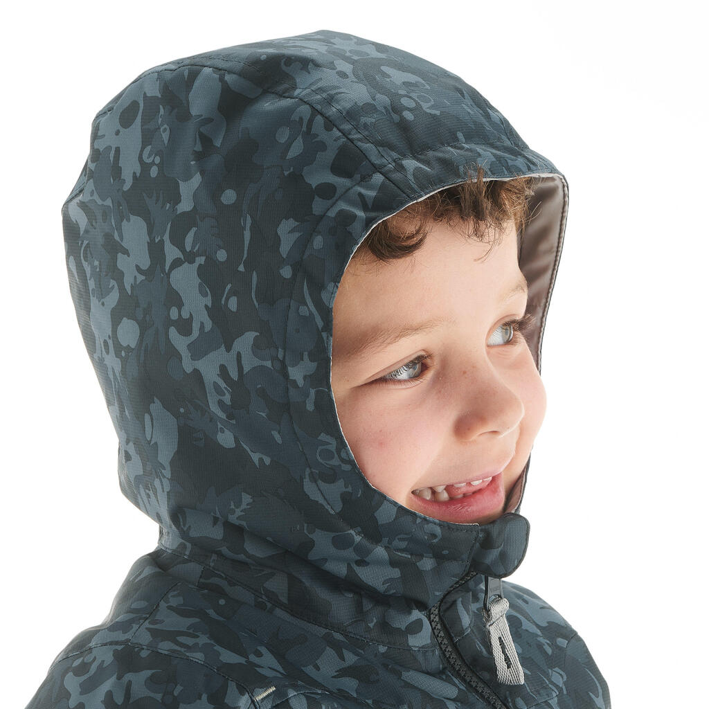 Chaqueta de senderismo nieve niños SH100 warm azul marino 