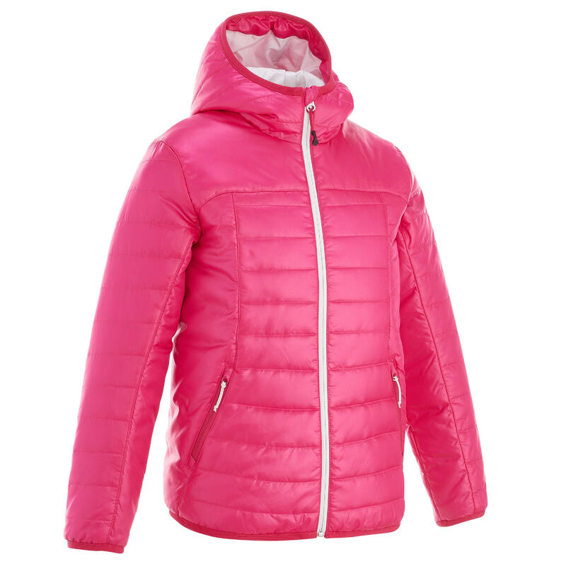 Doudoune de randonnee - mh 500 bleu - enfant 7-15 ans