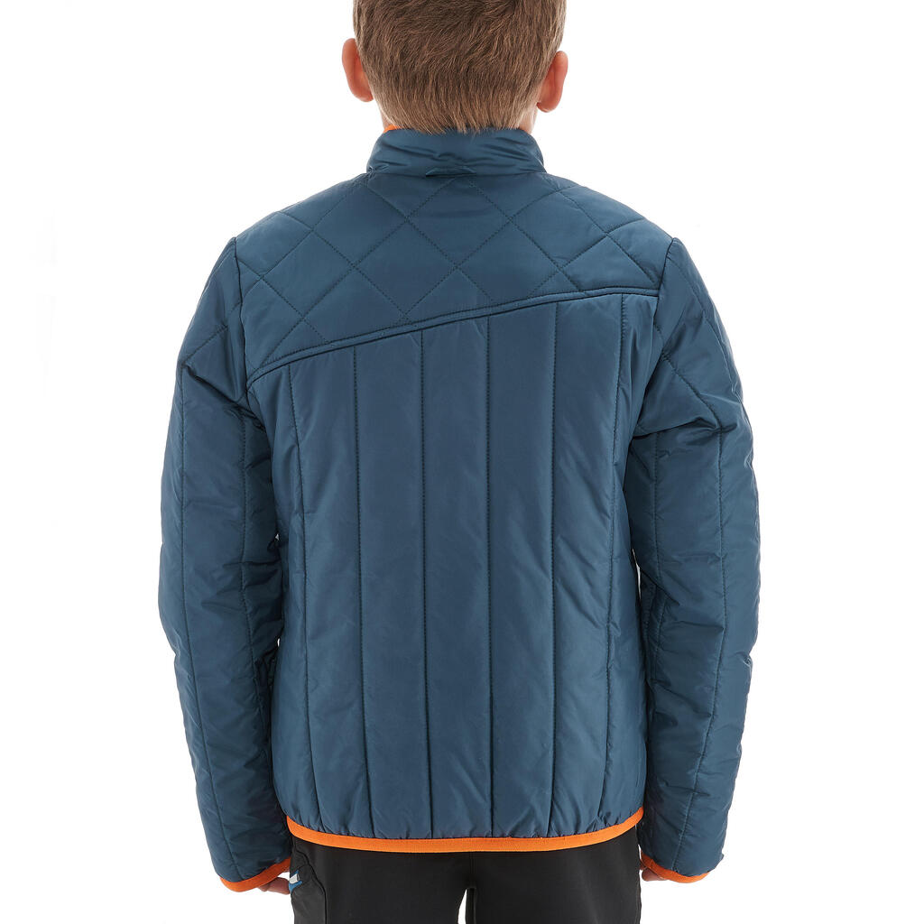 3-in-1-Jacke Hike 900 warm Kinder Jungen orange