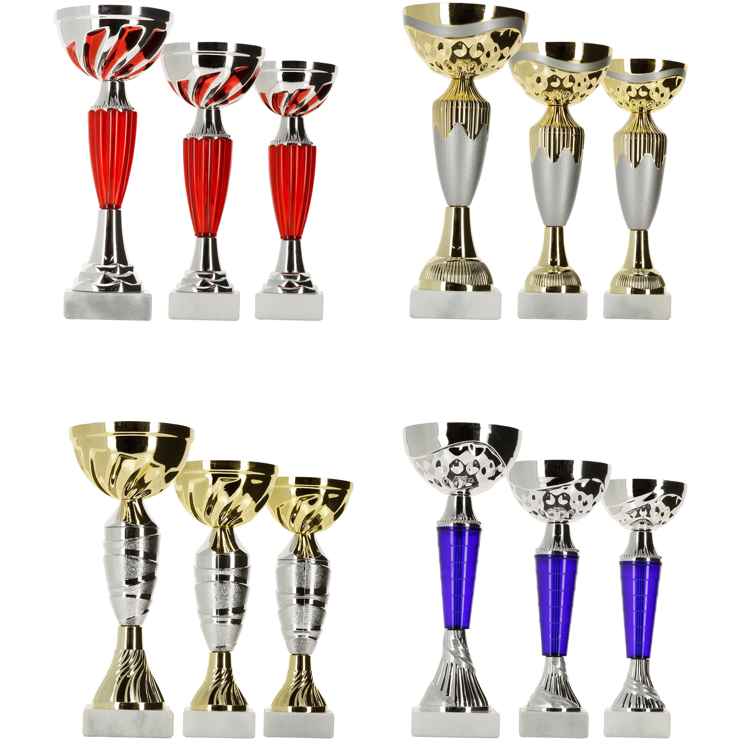 TROPHÉE VAINQUEURS Set of 12 Cups