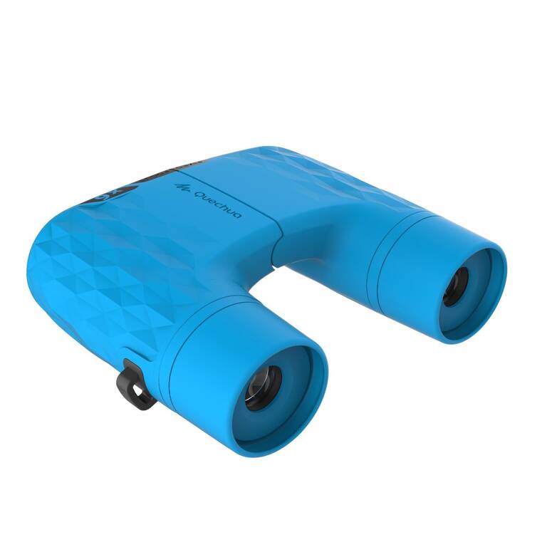 Kids Hiking binoculars x6 magnification without adjustment - MH B100 - Blue