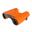 Kids' no-adjustment hiking binoculars MH B100 x6 magnification - Orange