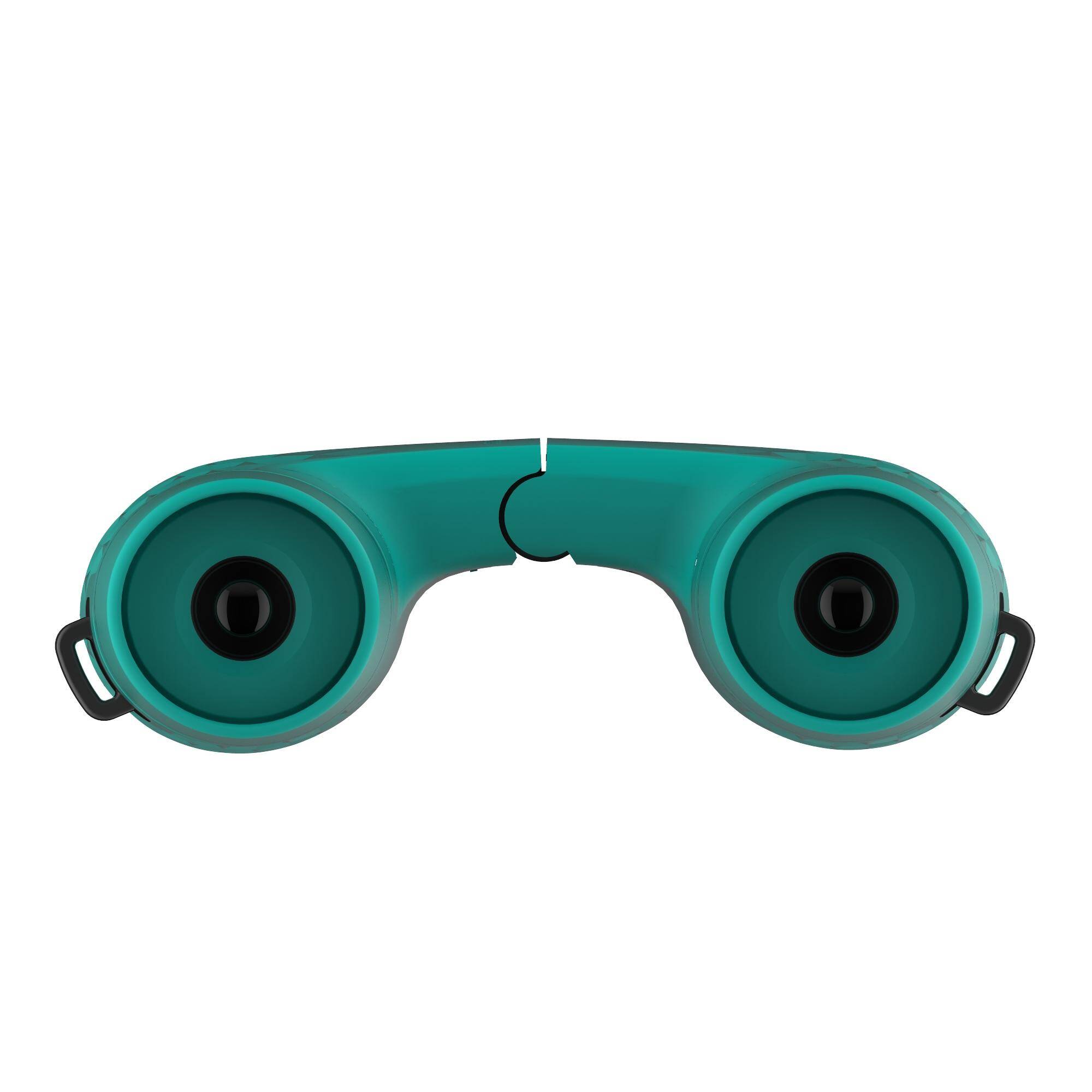 MH B 100 Fixed Focus Adult Hiking x6 Magnification Binoculars - Green -  3