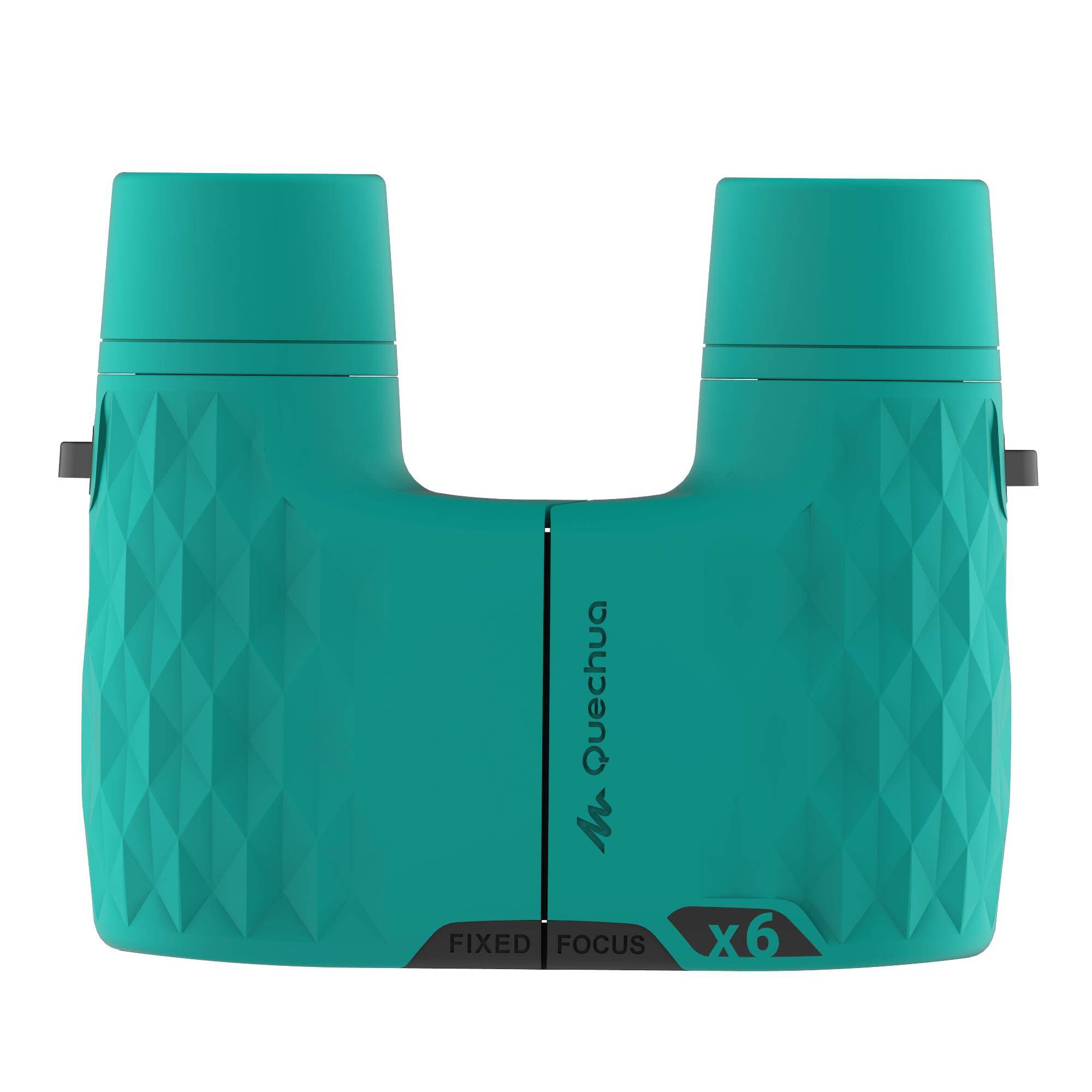 MH B 100 Fixed Focus Adult Hiking x6 Magnification Binoculars - Green -  5