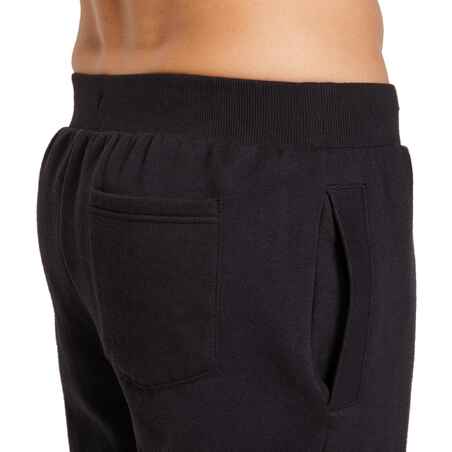 920 Regular-Fit Gym Stretching Bottoms - Black