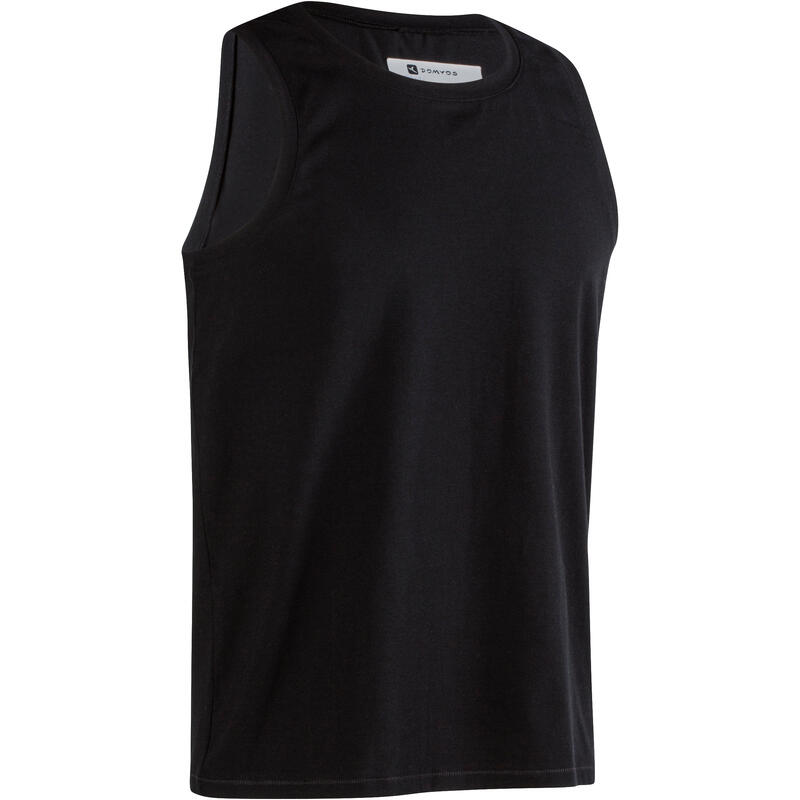 500 Pilates and Gentle Gym Tank Top - Black 500 Pilates and Gentle Gym Tank Top - Black