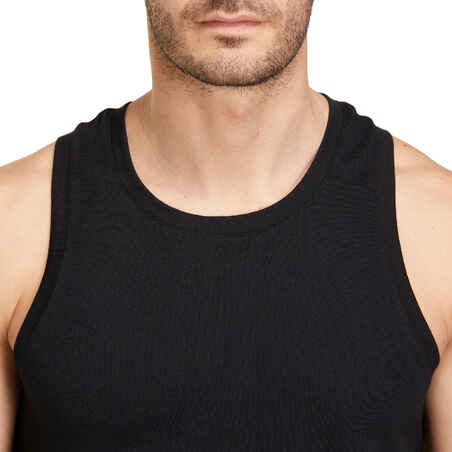 500 Pilates and Gentle Gym Tank Top - Black