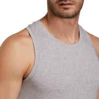 500 Regular-Fit Gym & Pilates Tank Top - Grey