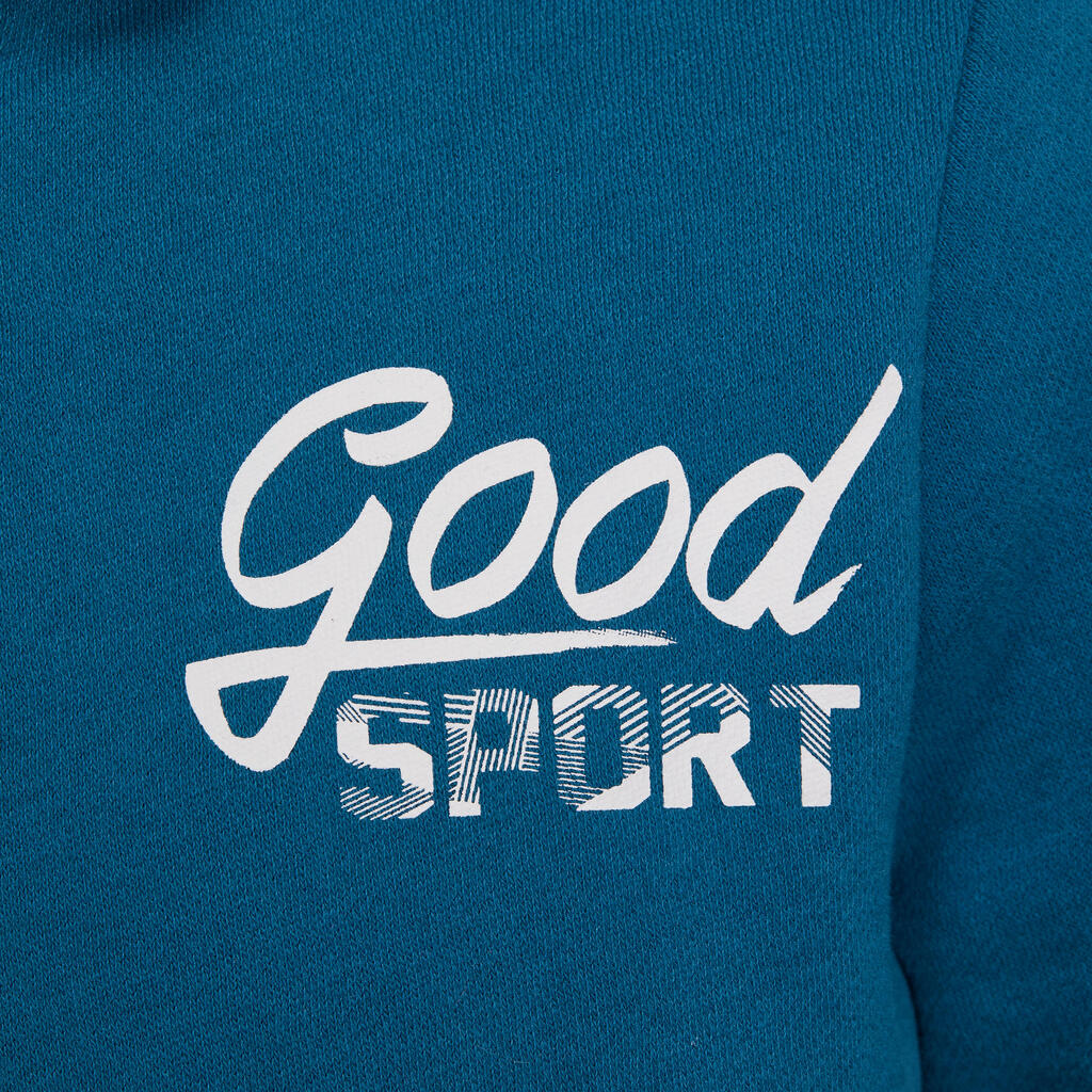 100 Warm'y Boys' Gym Tracksuit - Turquoise