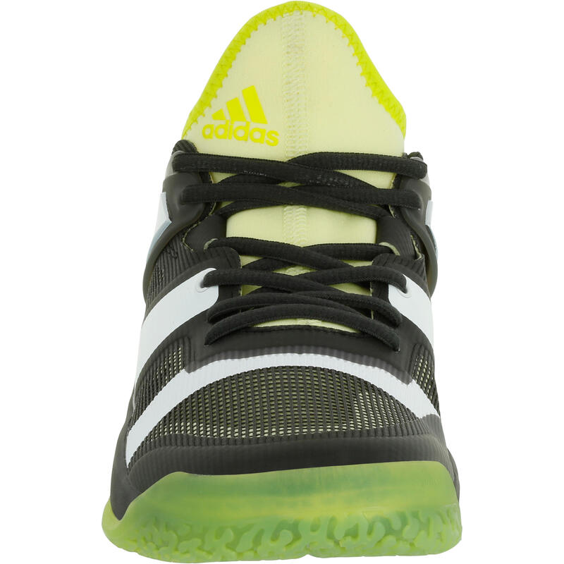Zapatillas de balonmano para adulto Adidas Stabil Boost amarillo y negro 2017
