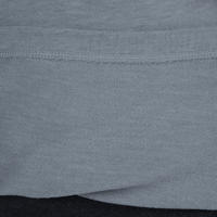 100 Girls' Gym Sweatshirt - Grey