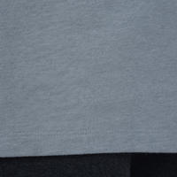 100 Girls' Gym Sweatshirt - Grey