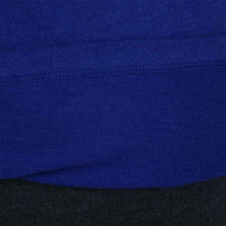 100 Girls' Gym Sweatshirt - Blue
