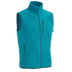 Gilet polaire randonnée homme Forclaz 200 bleu