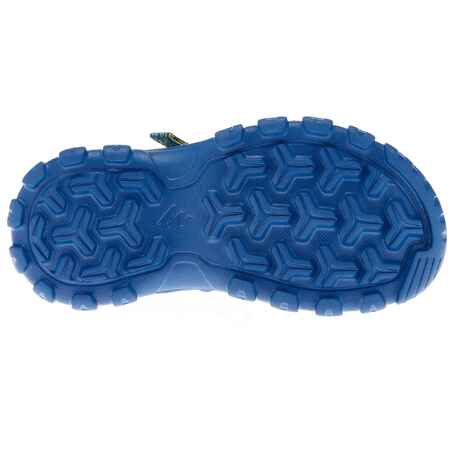 MH100 Kid's hiking sandals kid blue