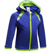 Chamarra 560 gimnasia infantil gorra azul