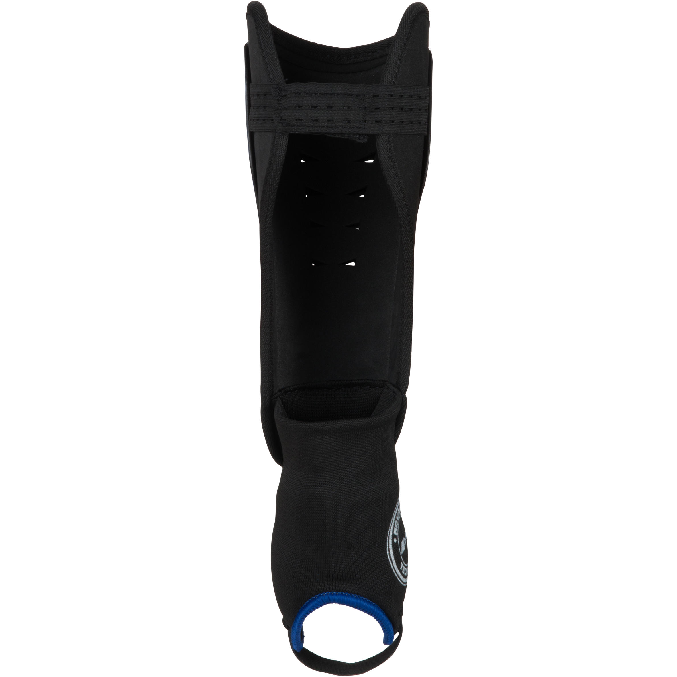 Kids'/Adult Low Intensity Field Hockey Shin Guard Shield - Blue/Black 4/24