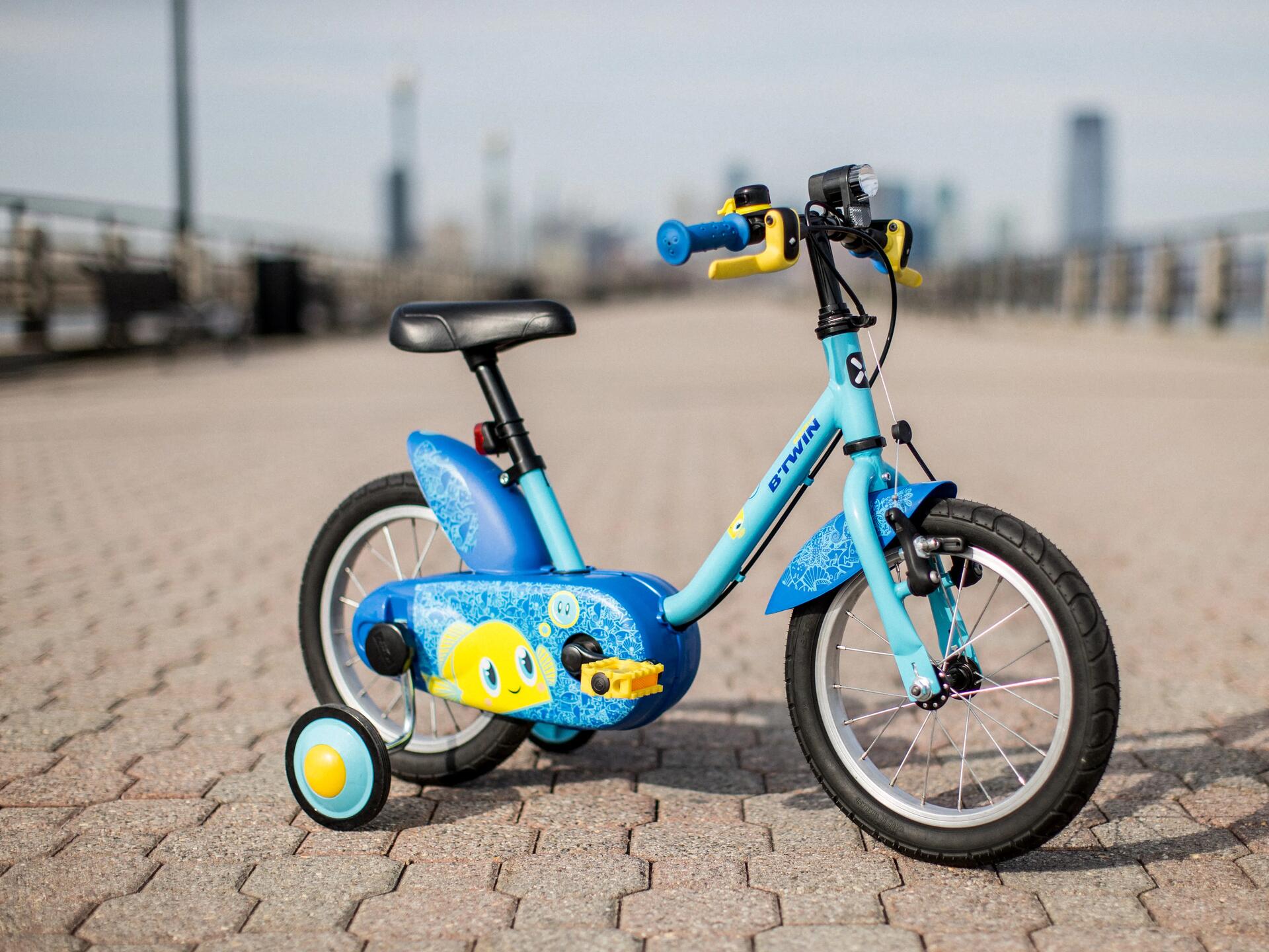 BICICLETĂ COPII BTWIN Kids 14 inch 500 Robot: Manual de instrucțiuni, reparații