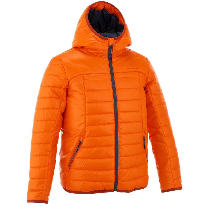 Doudoune de randonnee - mh 500 bleu - enfant 7-15 ans