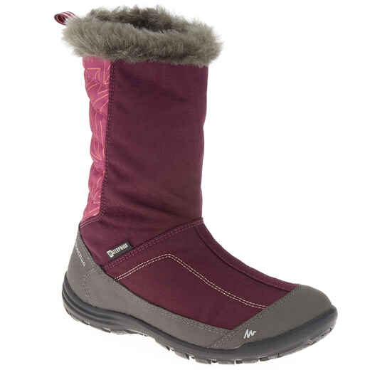 
      Winterstiefel SH500 Warm Kinder Mädchen lila
  