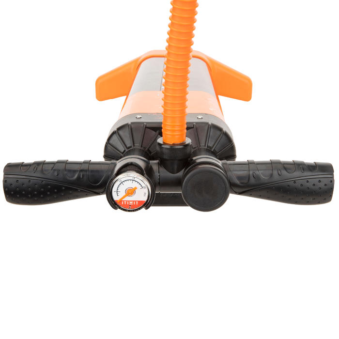 POMPE A MAIN STAND UP PADDLE HAUTE PRESSION 20 PSI TRIPLE ACTION NOIR