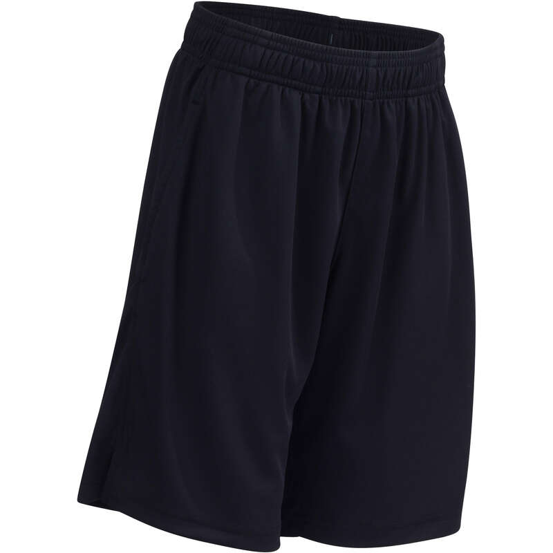 BOY EDUCATIONAL GYM APPAREL - S500 Gym Shorts - Black DOMYOS