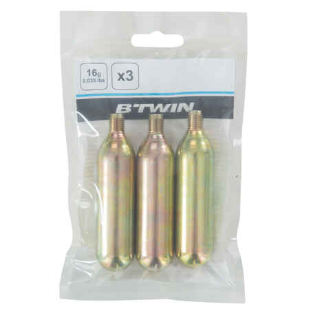 CO2 Cartridge Tri-Pack - 16g