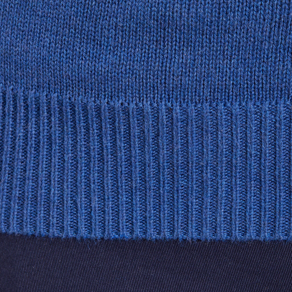 540 Men's Golf Sweater - Heather Blue