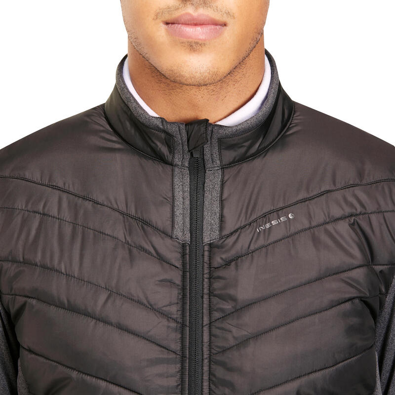 Wattierte Jacke Golf Herren schwarz