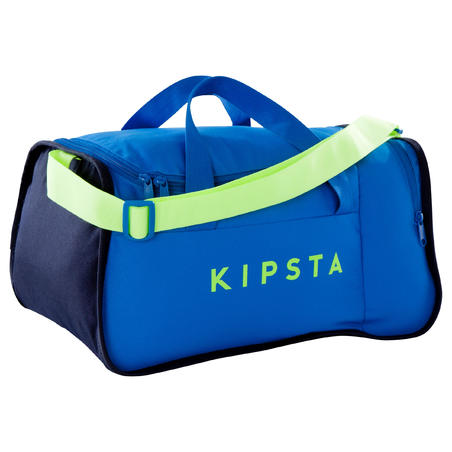 Sac de sports collectifs Kipocket 20 litres bleu jaune