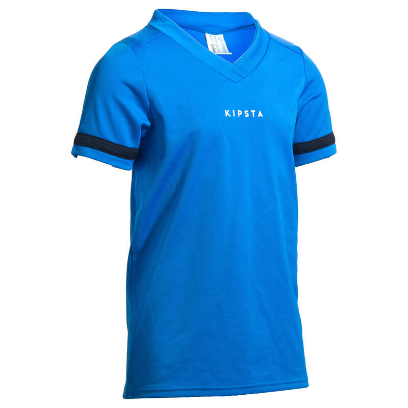 OFFLOAD Kids' Rugby Shirt R100 Blue Decathlon