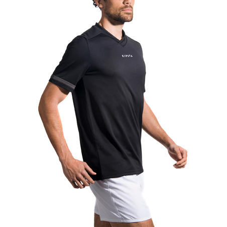 Maillot de rugby homme R100 noir