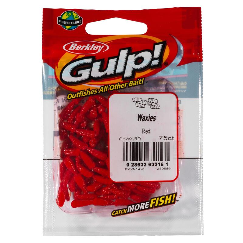 Imitacja naturalej przynęty GULP WAXIES RED