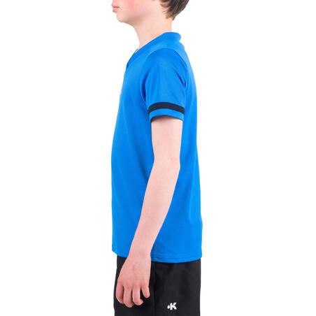 Дитяча футболка R100 для регбі - Синя