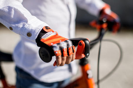 Дитячі рукавички для велоспорту, без пальців - Робот