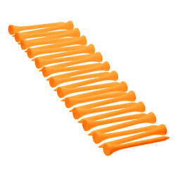 Tee bois 69MM X25 Orange