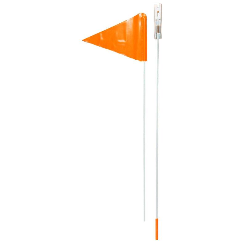 Toddmomy 4 Sets Fahrrad-Fahnenmast Orange Dekorationen Spielzeugfahrrad Für  Kinder Fahrrad-Warnflagge Verkehrssicherheitsflagge Fahrradanhänger-Flagge