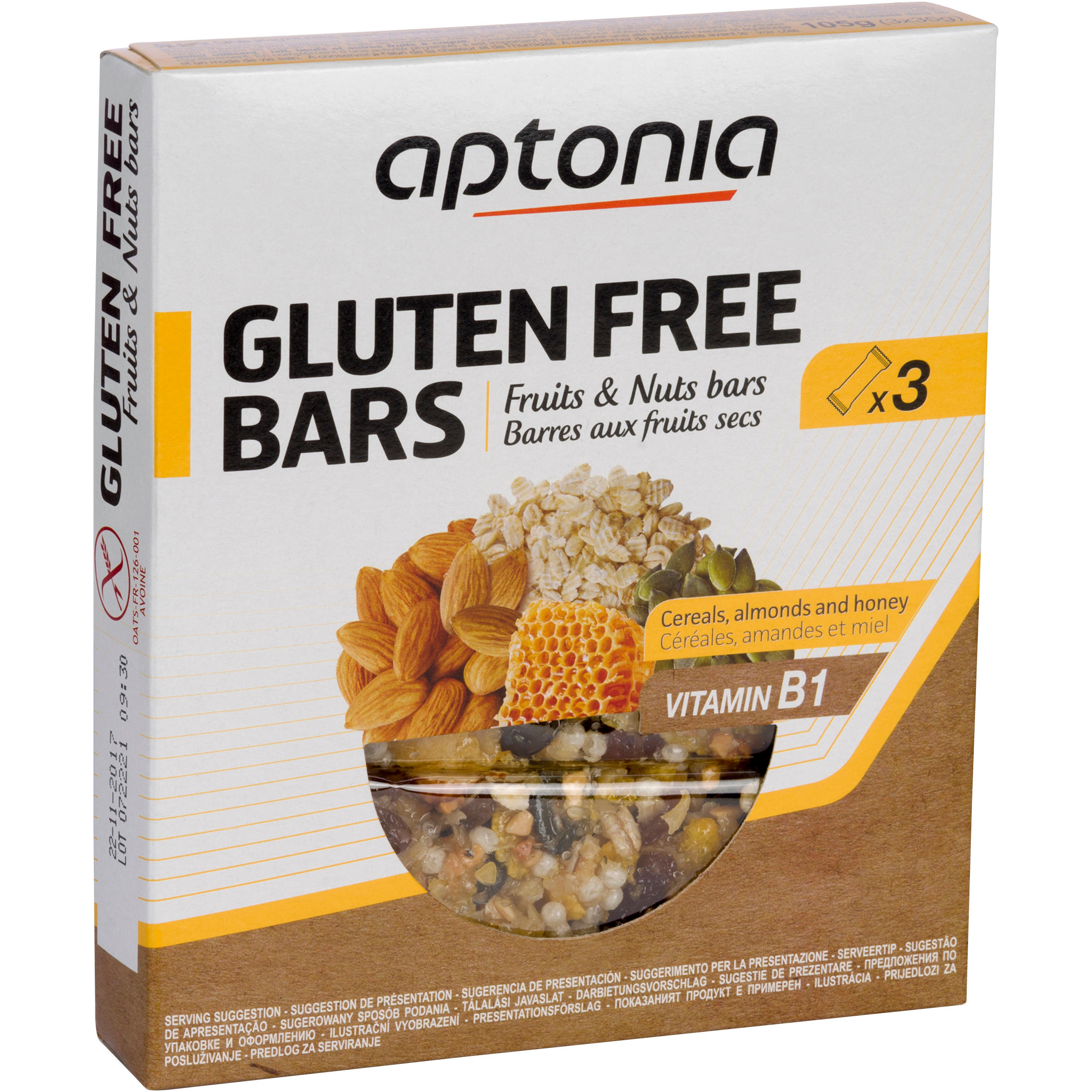 Aptonia Glutenvrije Graanrepen Fruit Nuts 3X35 aptonia kopen in de aanbieding