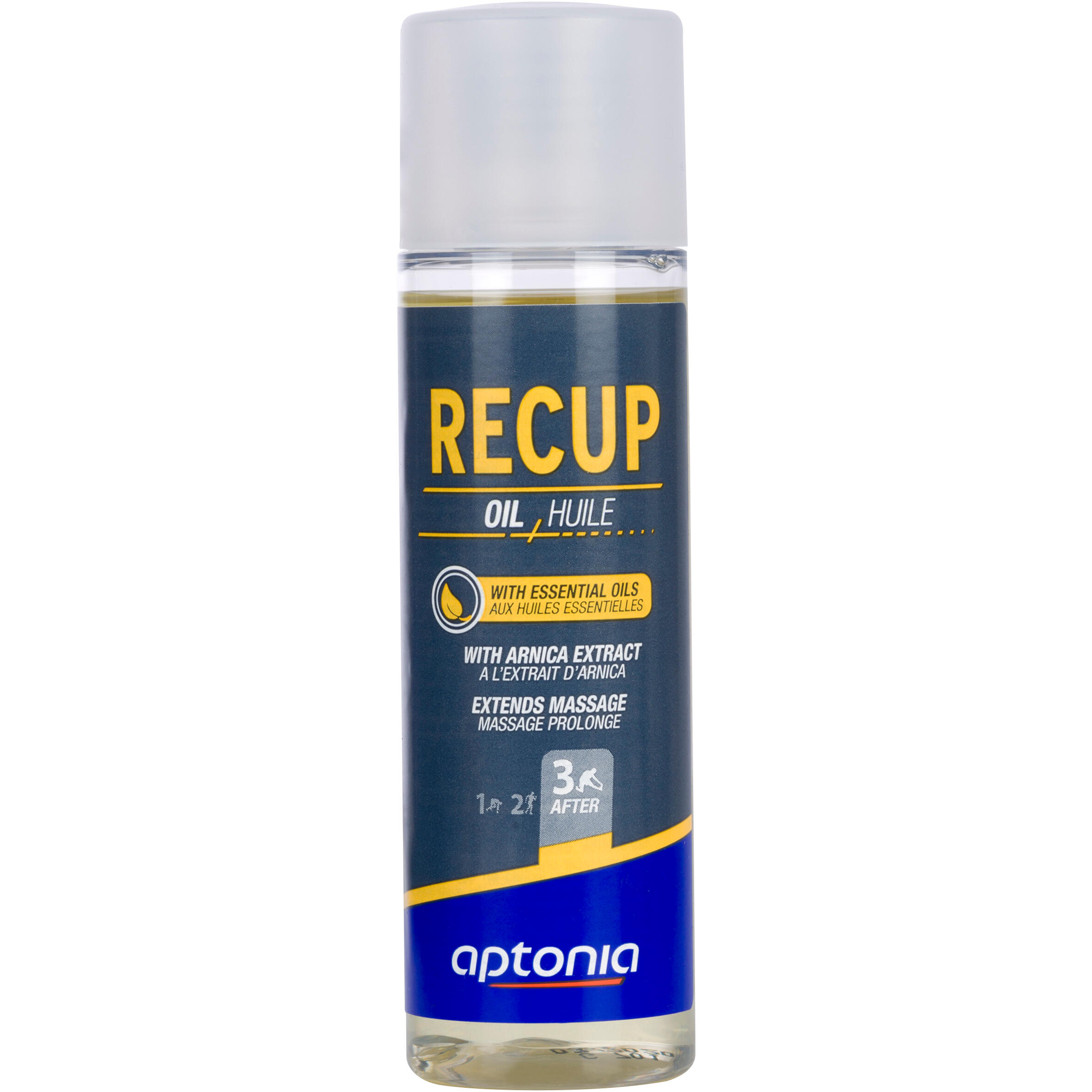 Foto van Aptonia Massageolie met essentiële oliën en arnica 125 ml