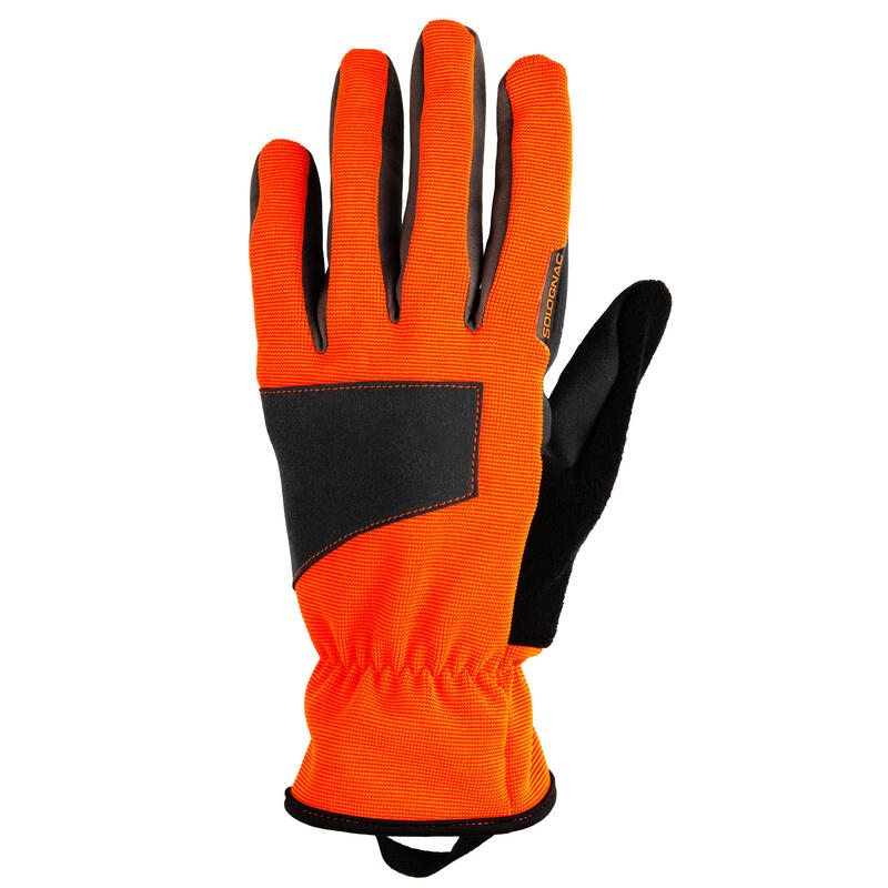 Handschoenen Supertrack 100 V2 voor de jacht oranje