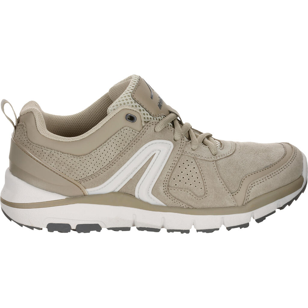 HW 540 Women's Leather Fitness Walking Shoes - Beige