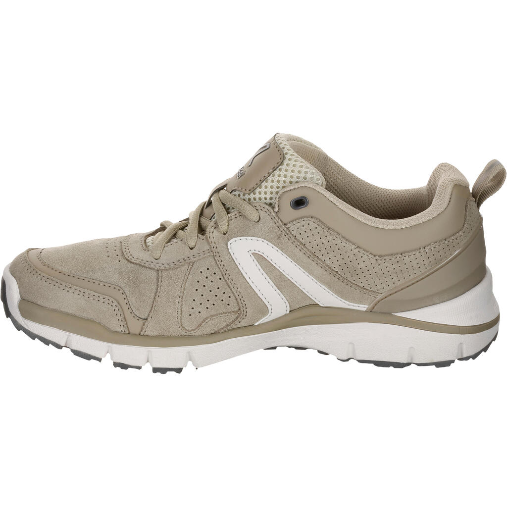 HW 540 Women's Leather Fitness Walking Shoes - Beige