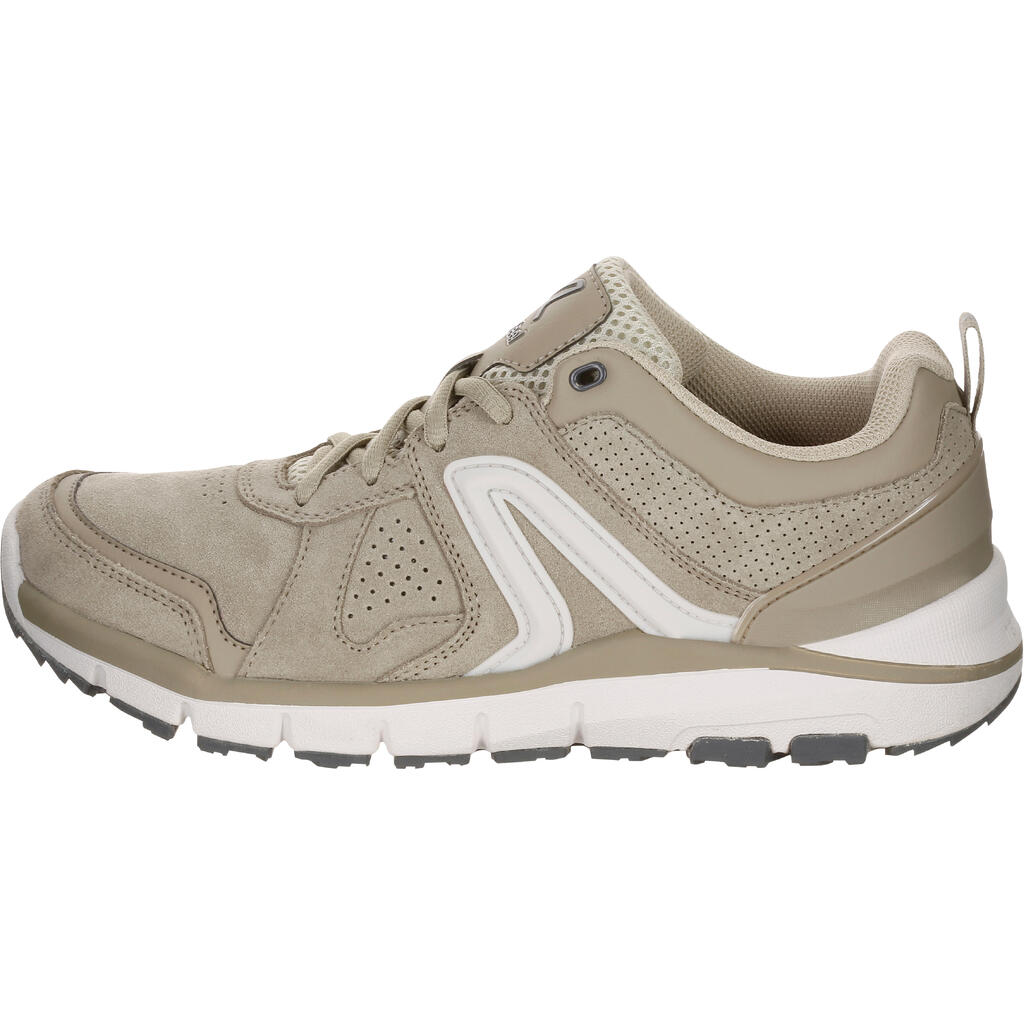 HW 540 Women's Leather Fitness Walking Shoes - Beige