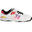 TS160 Kids' Tennis Shoes - White/Multicoloured Logo