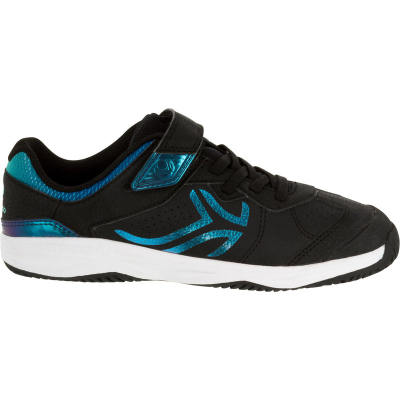 TS160 Kids Tennis Shoes - Black/Beetle Patterns TS160 Kids Tennis Shoes - Black/Beetle Patterns