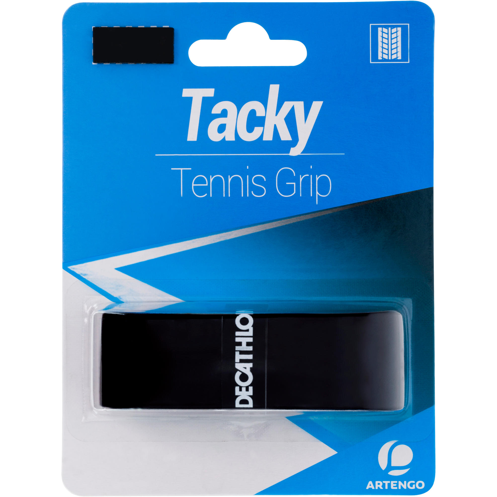 GRIP DE TENNIS ARTENGO TACKY NOIR artengo